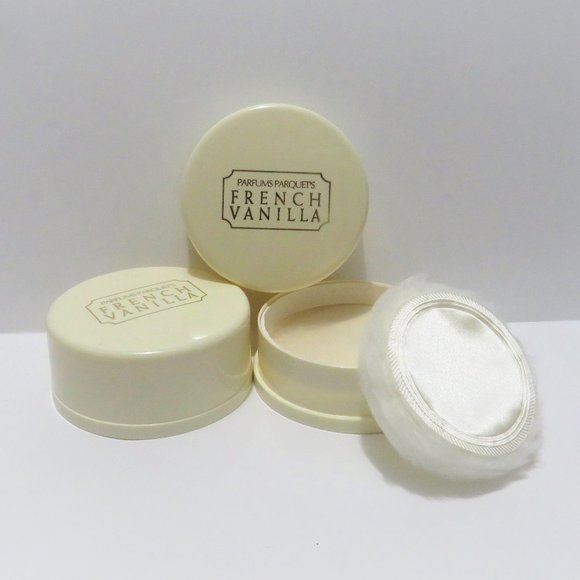 FRENCH VANILLA DUSTING POWDER BY DANA PERFUMS 1.75 OZ 2 PC LOT - Picture 1 of 1